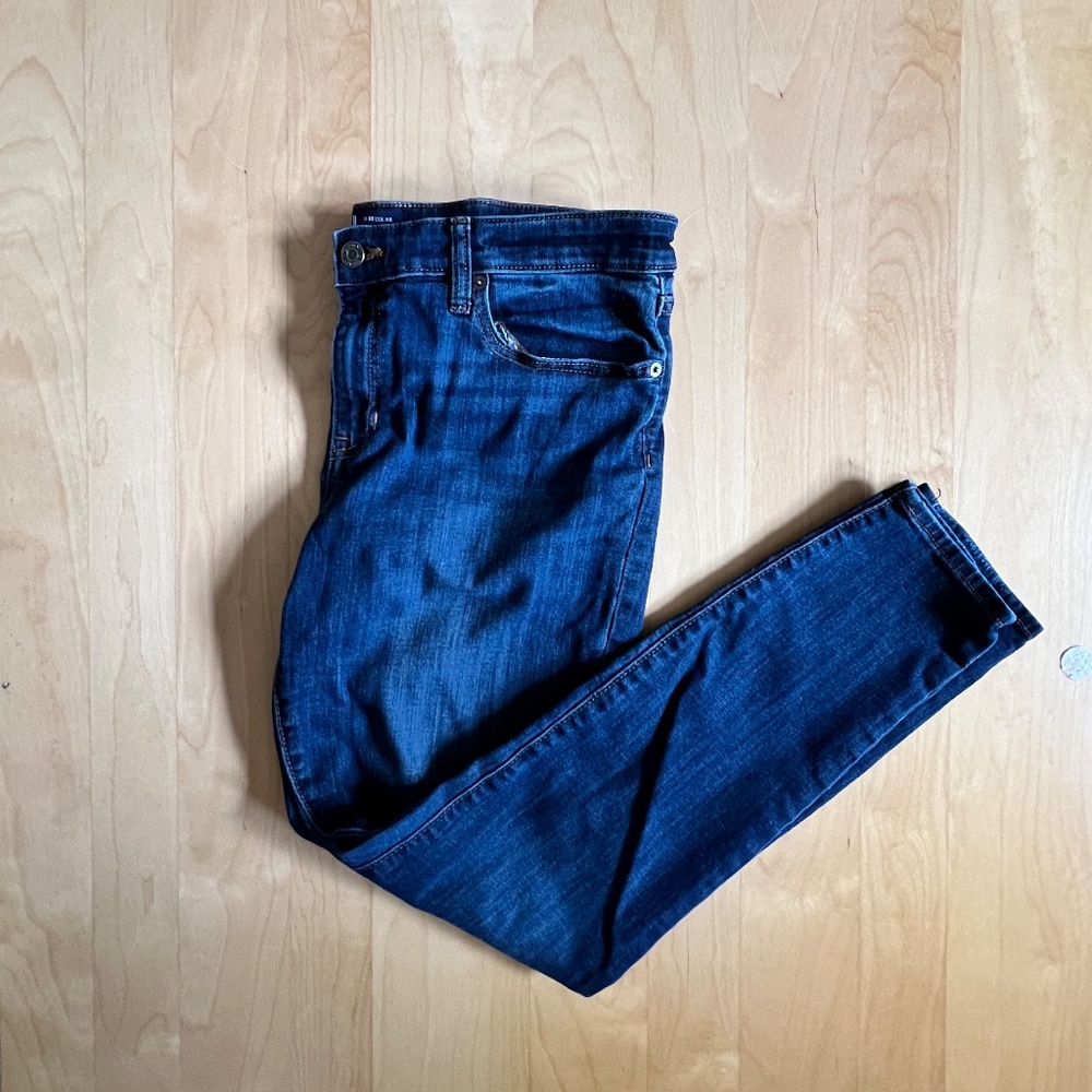 Gap Factory Denim Legging Dk Blue Sz 31